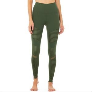Alo High-Waist Moto Leggings. Size XSmall. New With Tags.